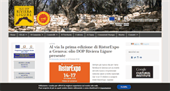 Desktop Screenshot of oliorivieraligure.it